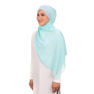 FUNCTIONAL HIJAB - PALE TURQUOISE