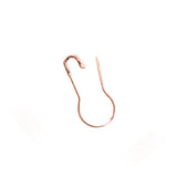 PEAR SAFETY PINS - ROSE GOLD